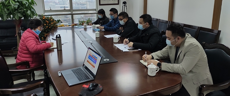抗击疫情，工程保证金管理协会在行动！市工信局防疫组到协会调研